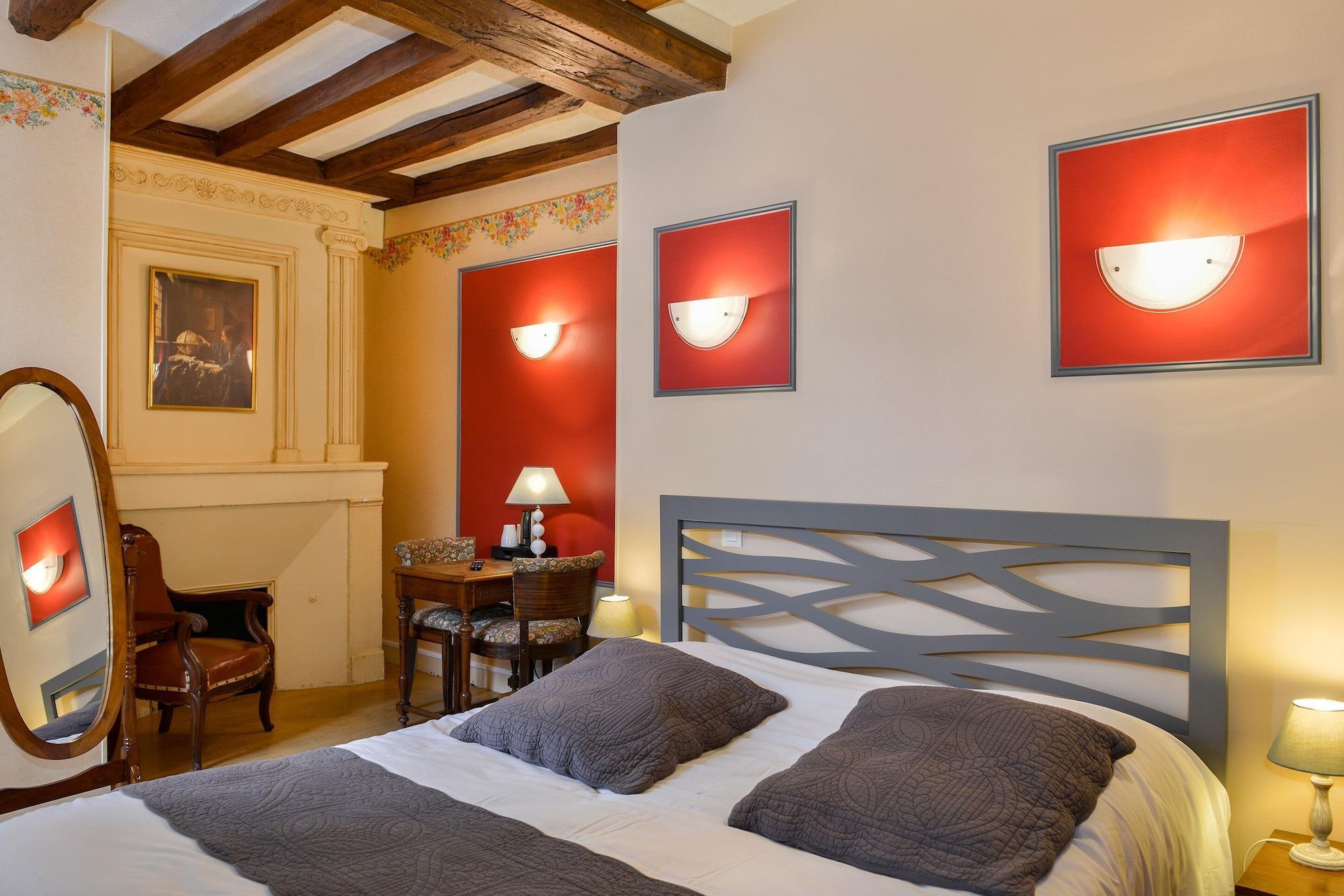 Logis Manoir De La Giraudiere Beaumont-en-Veron Ngoại thất bức ảnh