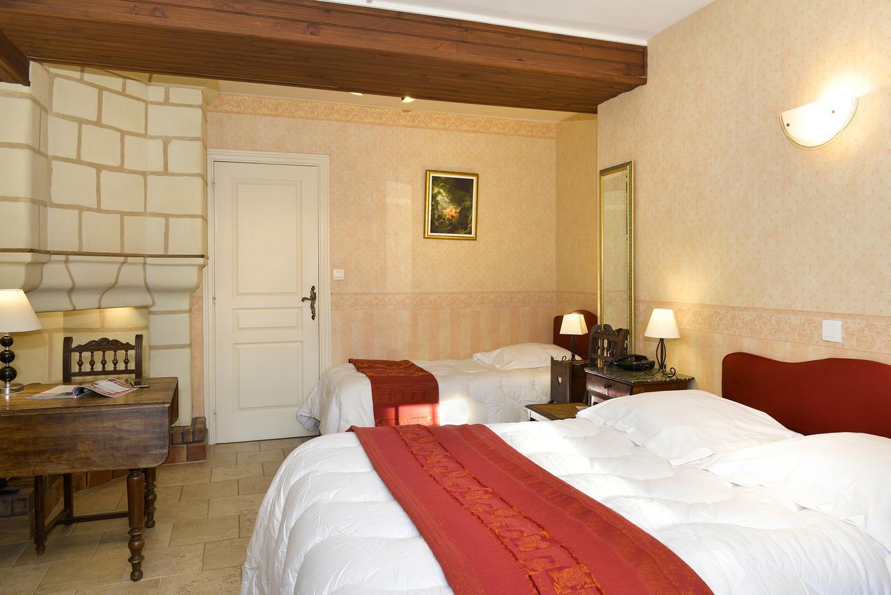 Logis Manoir De La Giraudiere Beaumont-en-Veron Ngoại thất bức ảnh